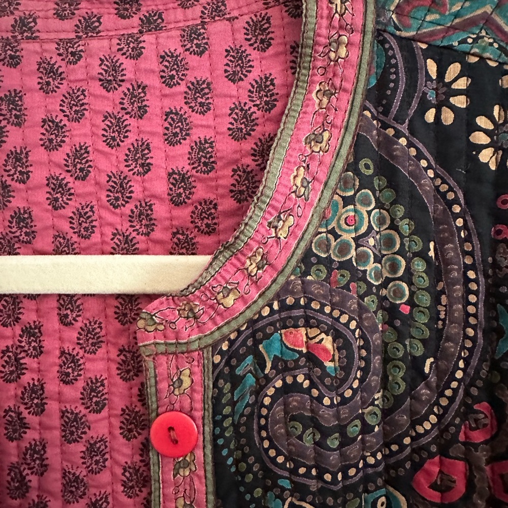 Fully Reversible Quilted Cotton Jacket - image 4